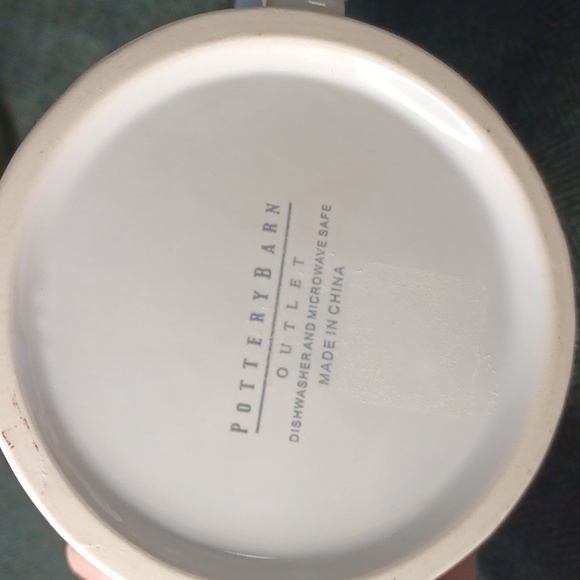 Pottery Barn Outlet White Creamer Beaded Detail Emma Pattern - Picture 4 of 5